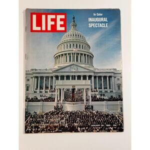 Vintage LIFE magazine January 29 1965 inaugural spectacle issue